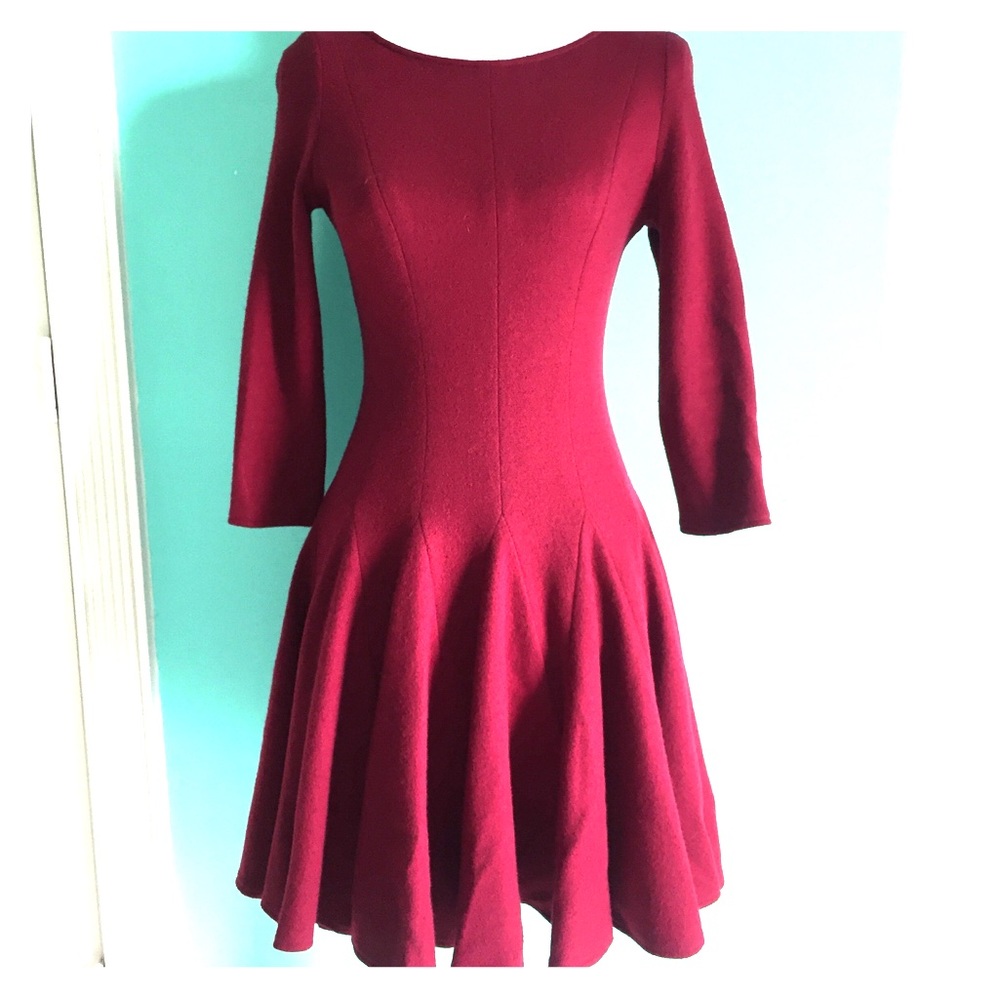 Issa London Knee Length Flare Dress